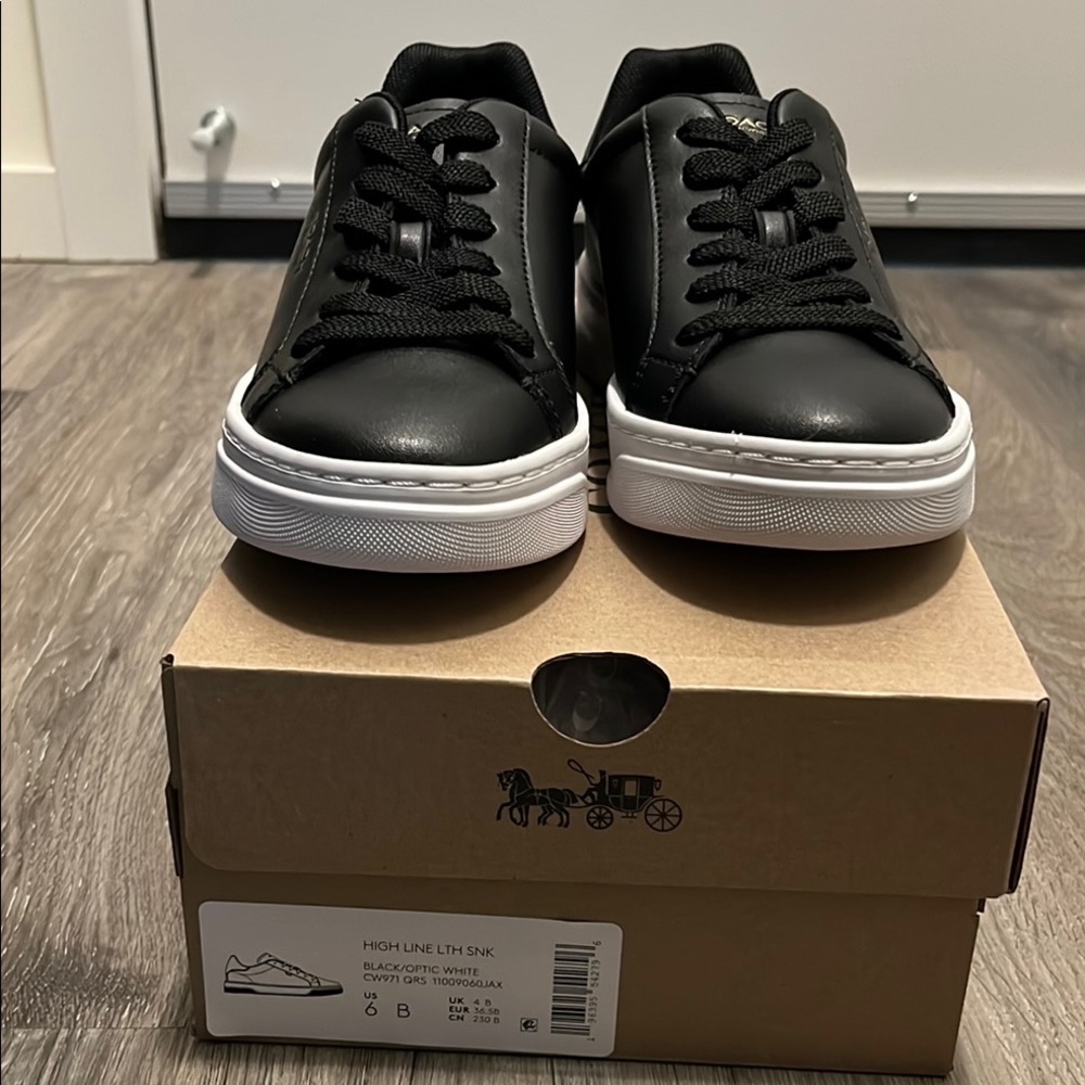 Coach Leather Sneakers (Brand New)